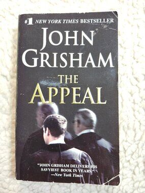 John Grisham The Appeal Paperback Dell 2008 Mass Market Legal Thriller Used